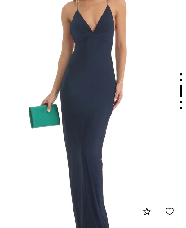 Lucy in the Sky Navy Blue Dress - Image 3