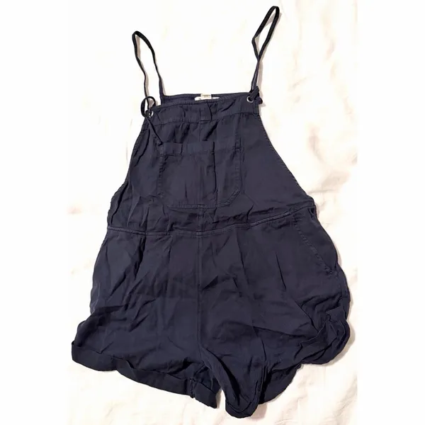 Billabong Wild Pursuit Romper with Pockets in Navy Blue - Image 4