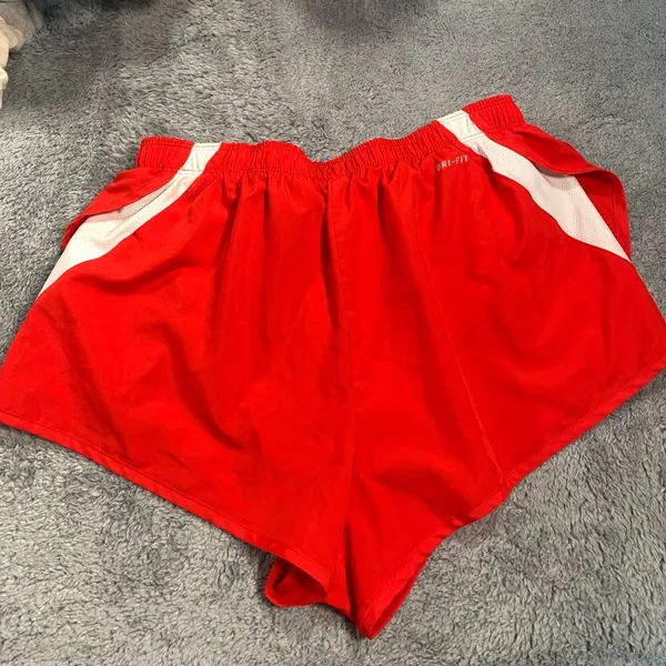 Nike dri-fit Red and White Sports Shorts running - Image 6