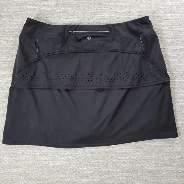 Tangerine Activewear Skort Womens XXL Black Fitness Tennis Workout Golf Running - Image 10