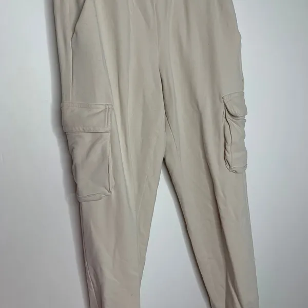 ALO Yoga High Rise Cargo Sweat Pant Cuffed Jogger 7/8 Size XS Womens - Image 10