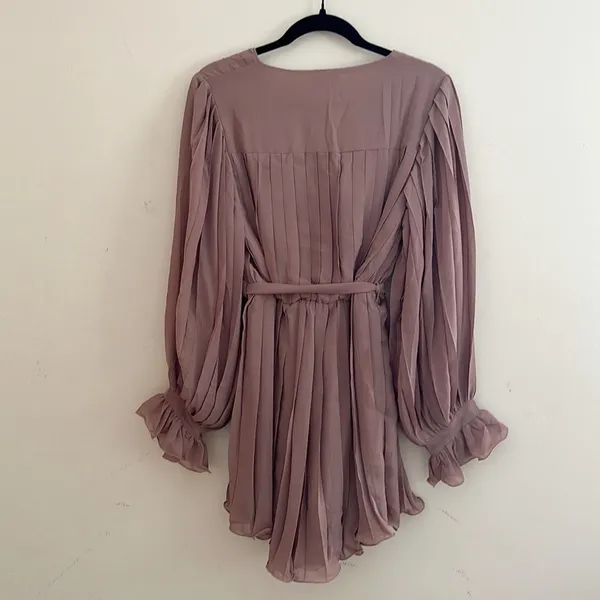 Pink Lily | Long Sleeve Romper/Dress - Image 5