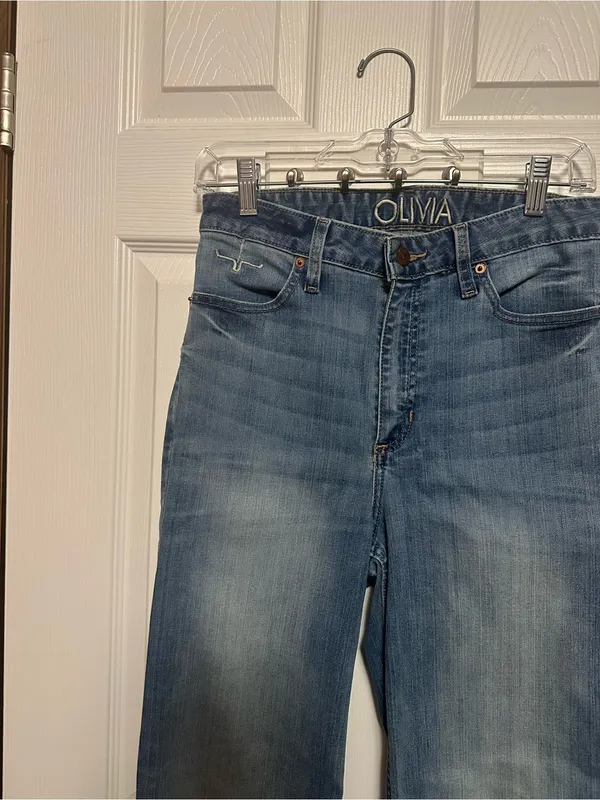 Kimes Ranch Light Blue High-Rise Wide Leg Jeans - Image 7