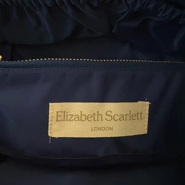 Velvet makeup bag Blue - Image 3
