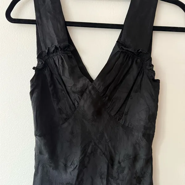 Realisation Par Black tank silk Dress - Image 3