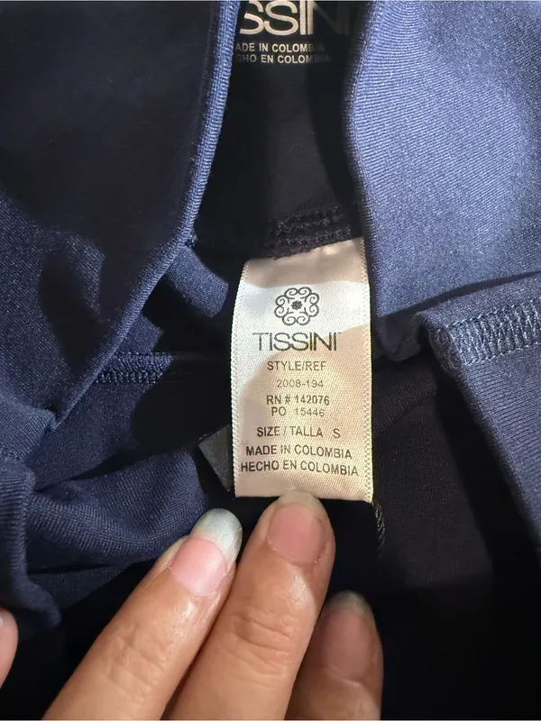 Colombian Navy High Waist Leggings - Image 6
