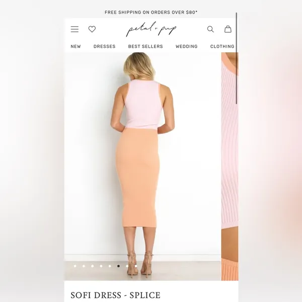 Petal & Pup Sofi Dress in Splice XS/S - Image 3