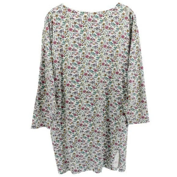 Vintage Victoria's Secret Gold Label Floral Cottagecore Sleep Shirt/Dress S - Image 4