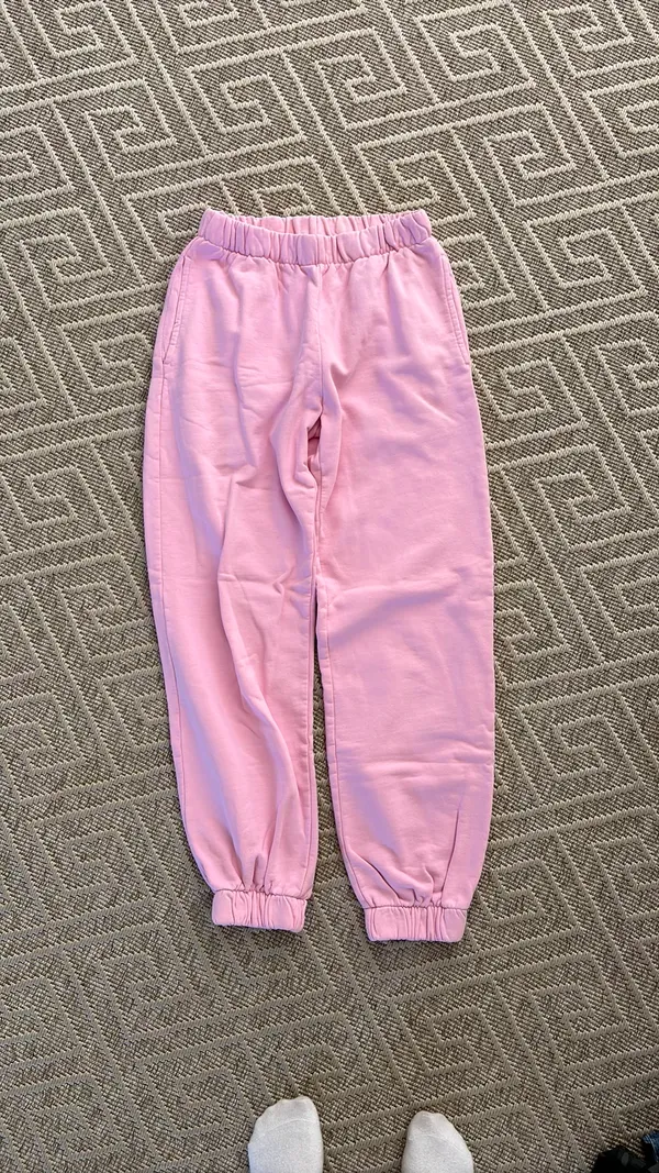 Brandy Melville Bubblegum Pink Sweatpants Rosa - Image 4