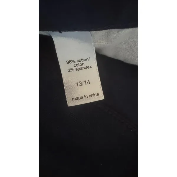 Maurices Navy Blue Chino Shorts Womens Size 13/14 Cotton Stretch Casual Summer‎ - Image 3