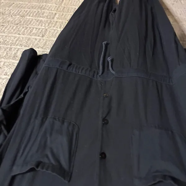 LIVELY Black Long Sleeve‎ Jumpsuit Romper One Piece Lounge L - Image 2