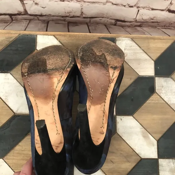 Sam Edelman Ulysa Platform‎ Pump In Midnight Blue - Image 8
