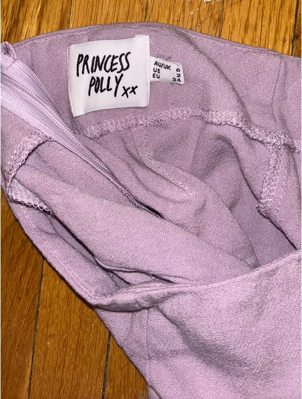 Princess Polly Lavender Mini Skirt Selby - Image 4