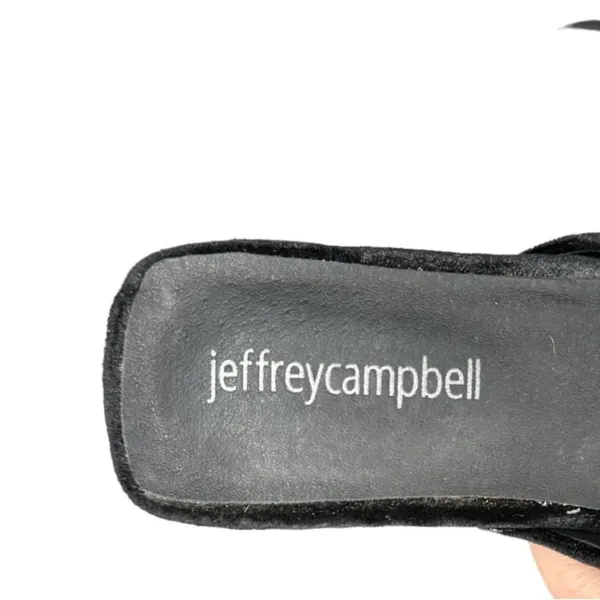 Jeffrey Campbell Jenae‎ Black Velvet Mules - Image 6