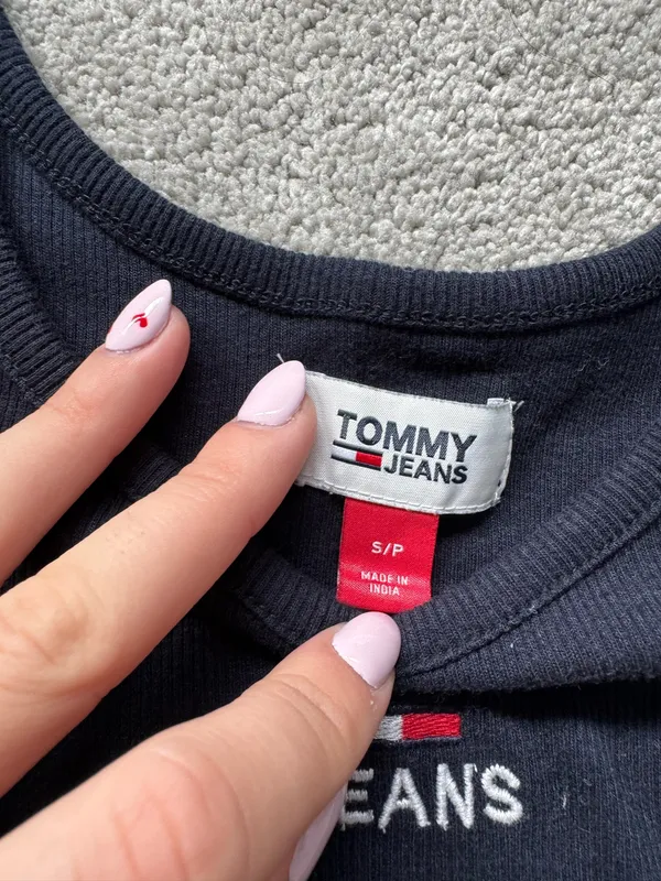 Tommy Hilfiger Shirt Tee Blue - Image 3