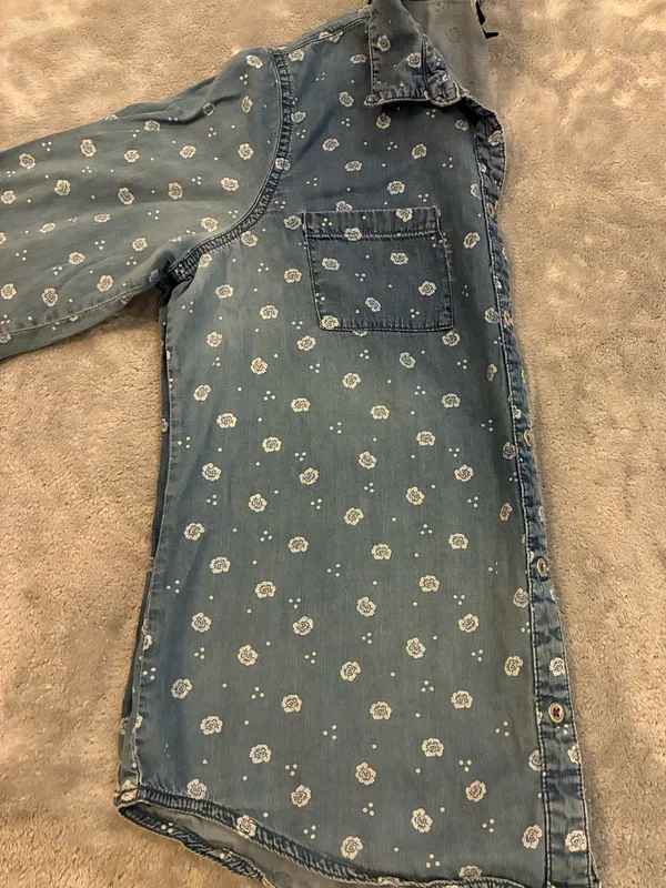 Women’s Basic Editions Brand Denim Printed Button - Image 9