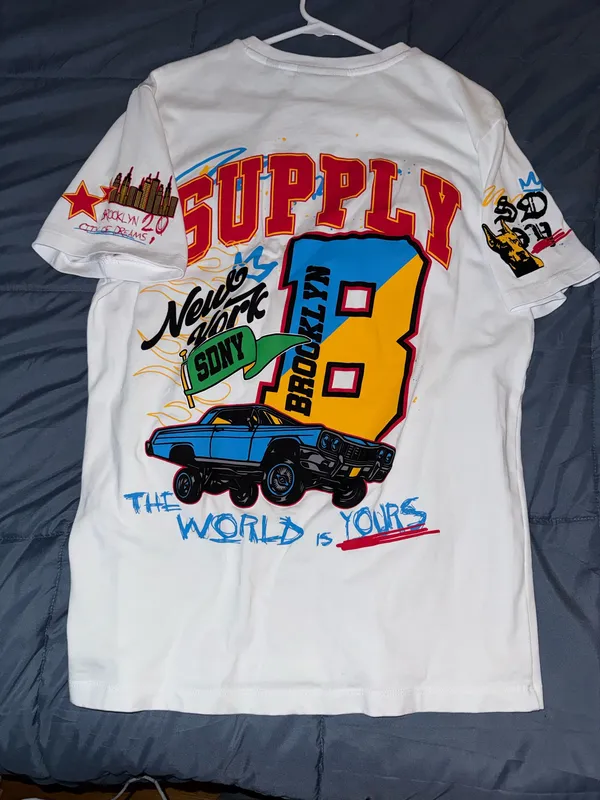 Supply and Demand tee White Size M - Image 2