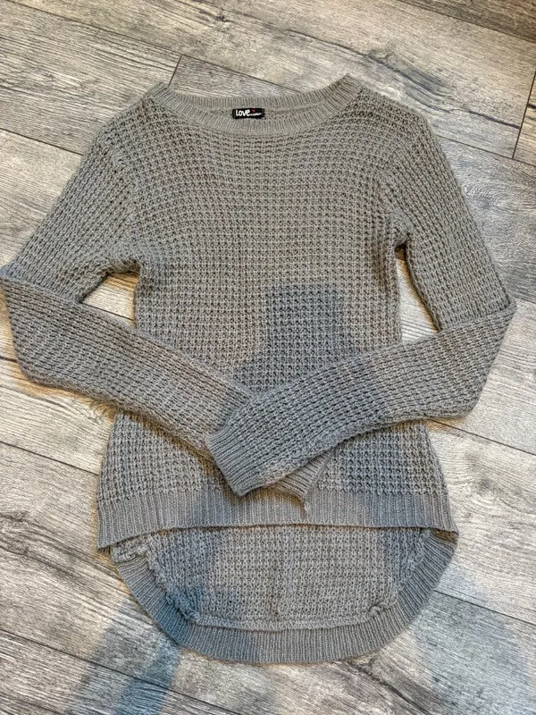 Love By Chesley Womens Large Sweat Knit Long Sleeve Sweater - Image 2