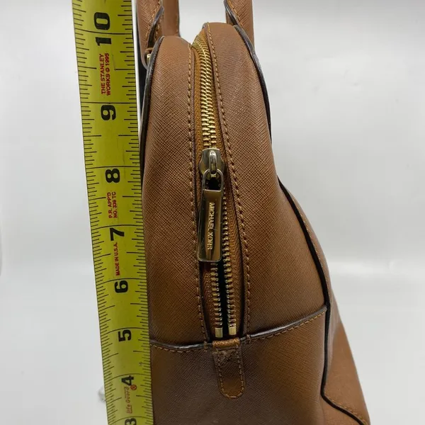 Michael Kors Medium Brown Leather Handbag - Image 6