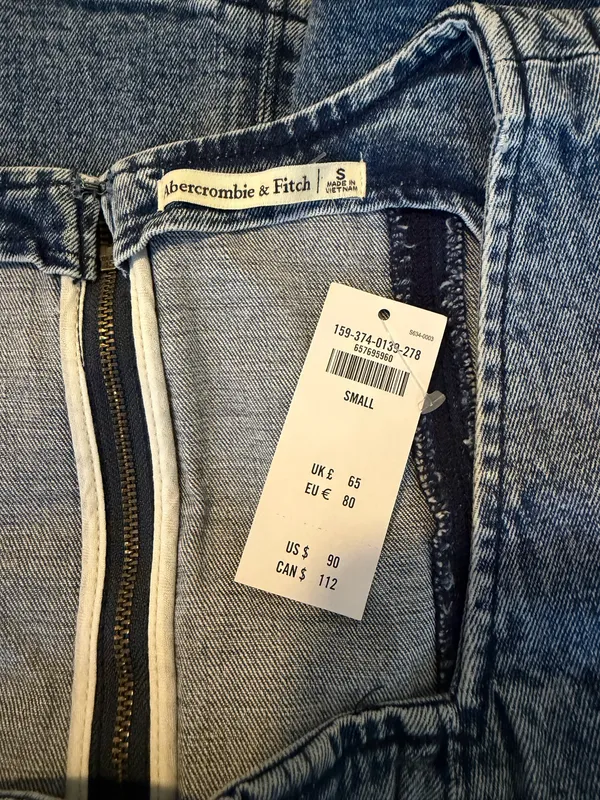Abercrombie Denim Dress Mini - Image 3