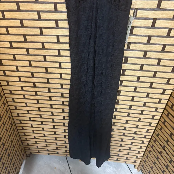 No Boundaries Black Lace‎ Maxi Dress Size XS - Image 5