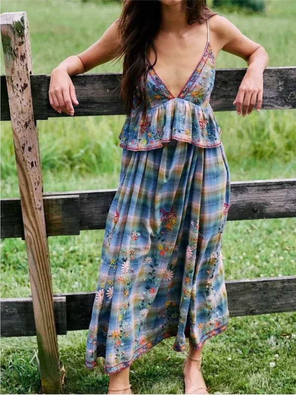 Free People Songs Of Summer Maxi Dress - Image 3