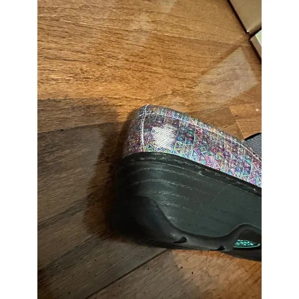Klogs Naples Size‎ 7M Women's Slip Resistant Work Shoes Multi Triangle Black Size 7 - Image 4