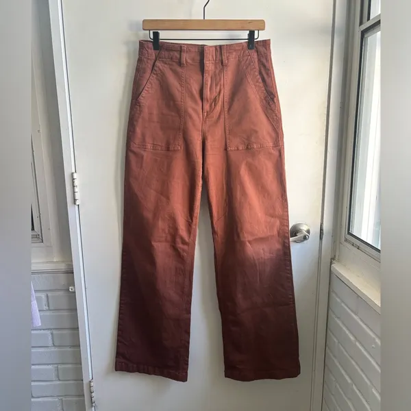 Pistola Nicole Wide Leg High Rise Spice Pants size 28 workwear classic‎ boho - Image 3