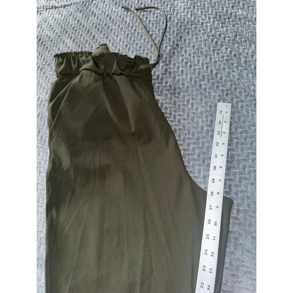 Lululemon Women's‎ Jogger Pants On The Fly Luxtreme Dark Olive Green Size 14 - Image 10