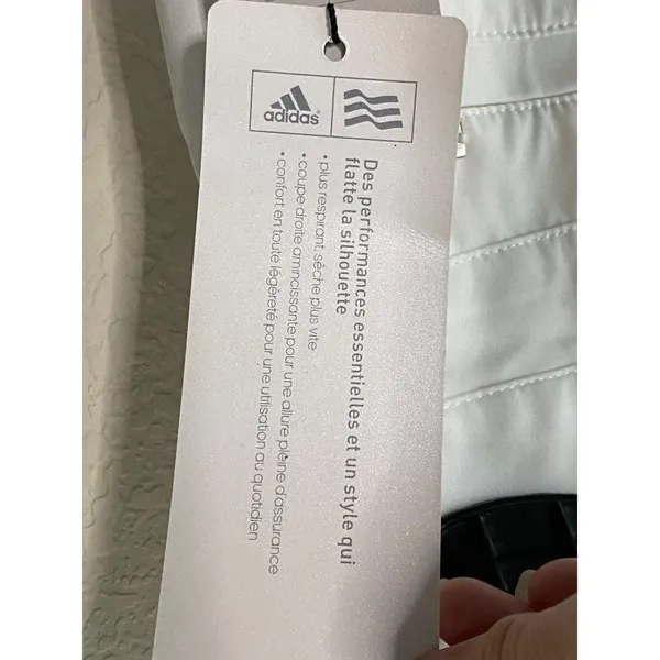 New Adidas white‎ tennis skirt/skort Sz 0 - Image 11