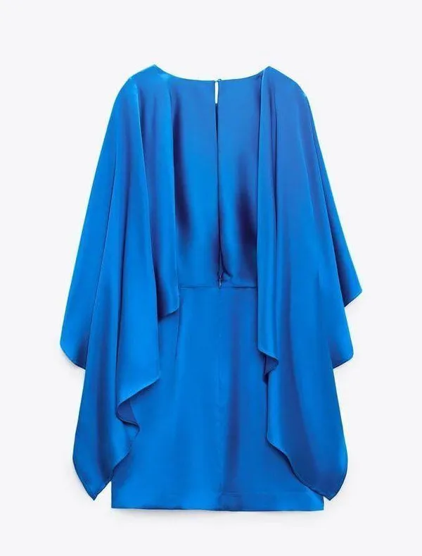 ZARA dress ultra wide sleeve mini coctail party wedding - Image 6