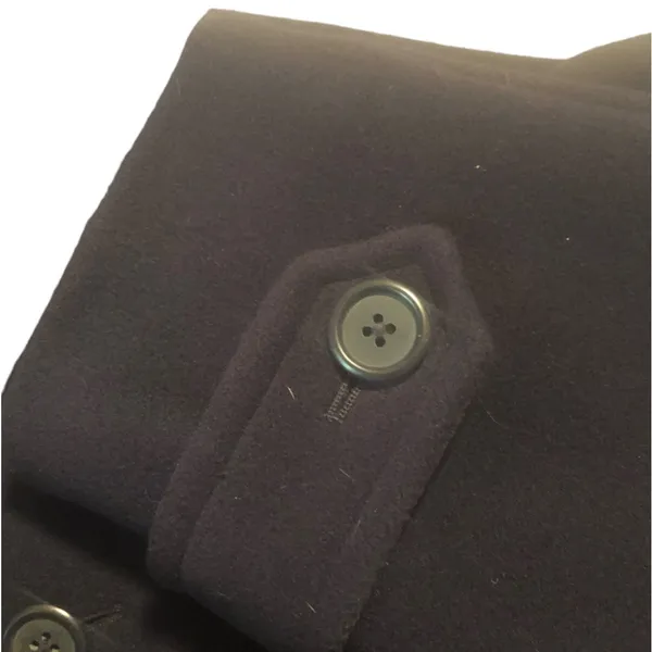 Lauren Ralph Lauren Lambs Wool Dress Work Casual Long Pea Coat Size 14 Pre-Loved - Image 10