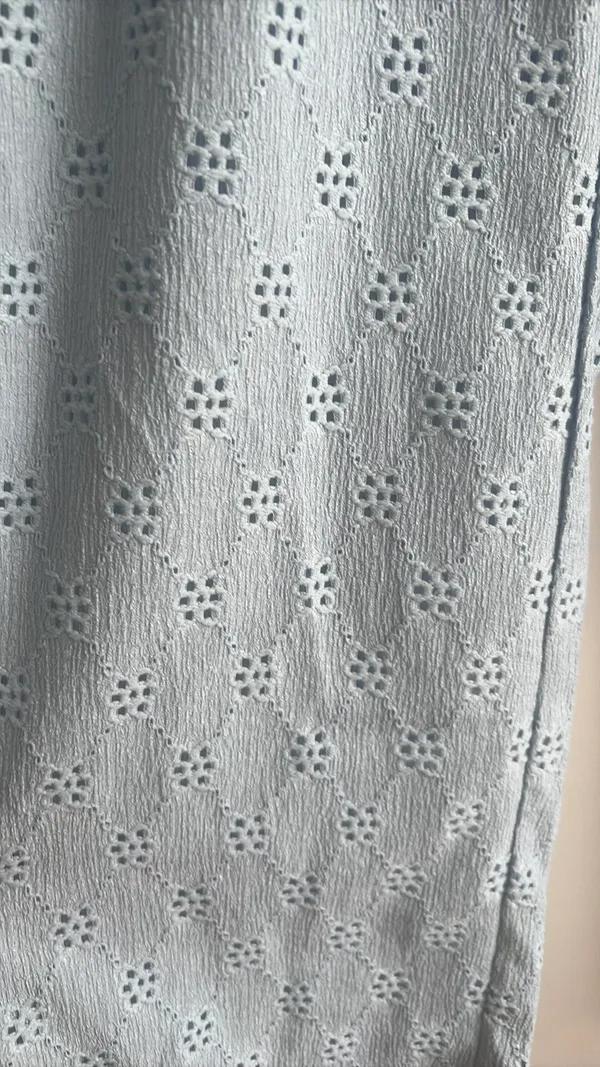 HYFVE Light Blue Wide Leg Pants - Image 7