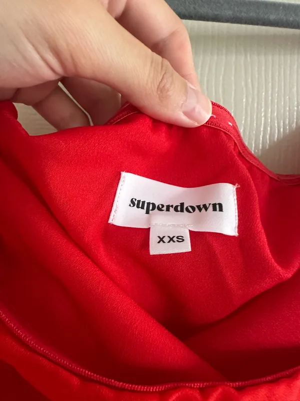 Red superdown Mini Dress Revolve - Image 2