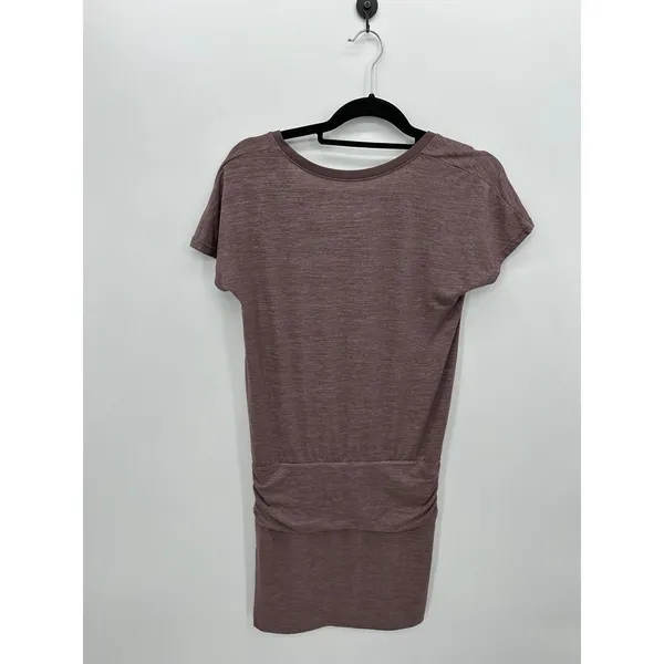 Athleta‎ Womens Purple Tee Dress Sz S Butter Soft Casual Comfort Everyday Basic - Image 2