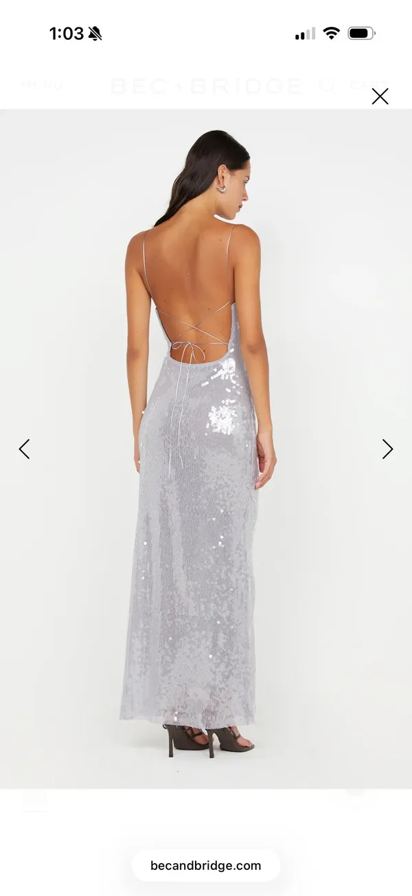 Bec & Bridge Sequin Maxi Dress - Image 2