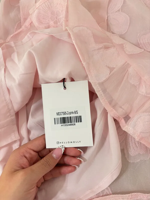 Hello Molly Mini Dress Pink - Image 4