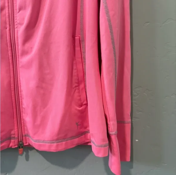 Danskin Now Neon Pink Zip Up - Image 4