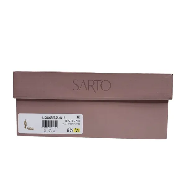 SARTO by Franco Sarto Womens 8.5 Dolores Ankle Strap Leather Sandal NEW - Image 11