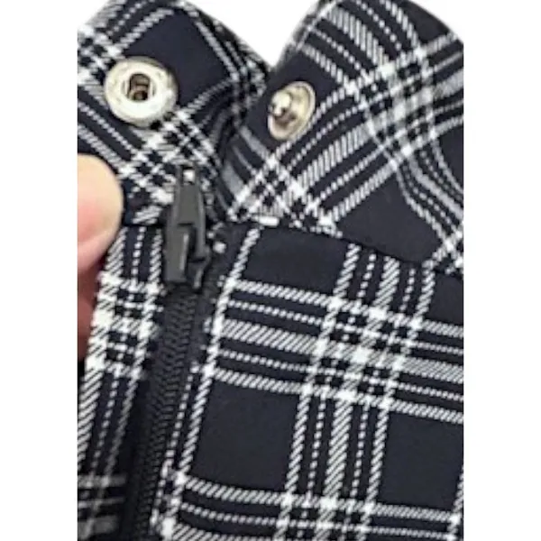 NWT H&M Divided Plaid Mini Skirt 6 90s style‎ Schoolgirl Grunge Preppy Y2K - Image 9