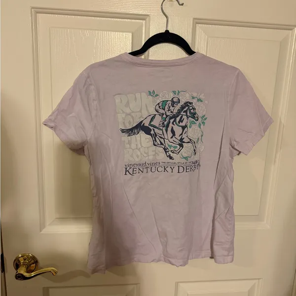 Vineyard Vines Lavender Pocket Tee - Image 4