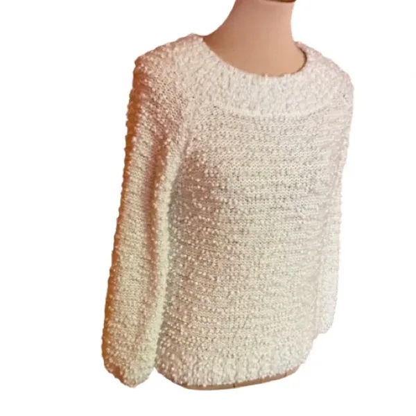 Billabong Textured Knit Sweater Cozy Pullover - Image 2