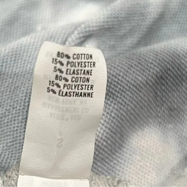 Aerie Sunset Blue and White Cropped Short Sleeve Shirt Women’s Small - Image 4