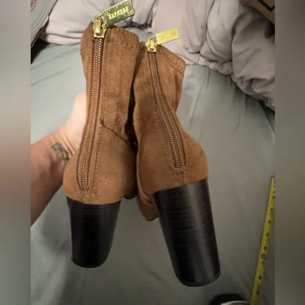 Express Brown Booties - Image 4