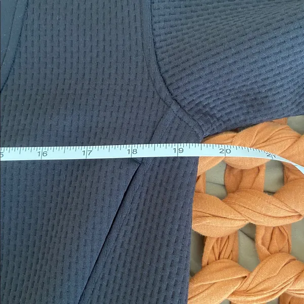 Lululemon Mixed Fabric Half-Zip Pullover - Image 8