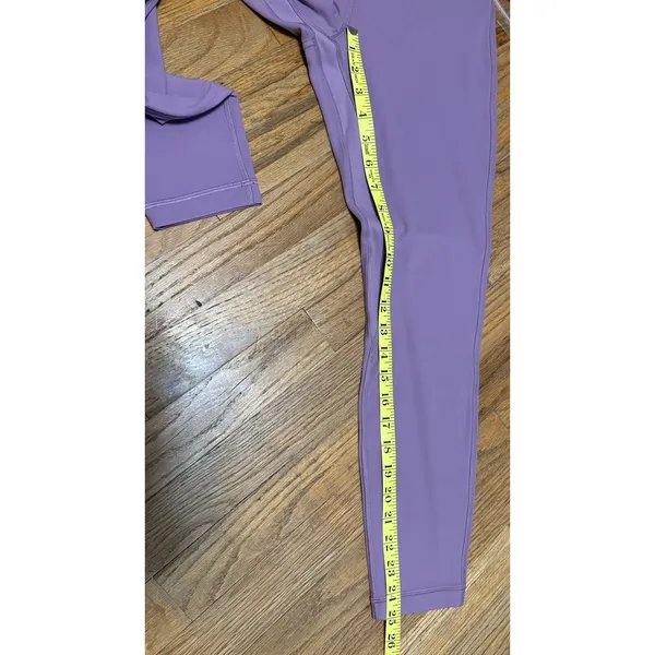 NWT Lululemon Align HR Pant 25" Pant Wisteria Purple Size 6 W5DKZS - Image 11