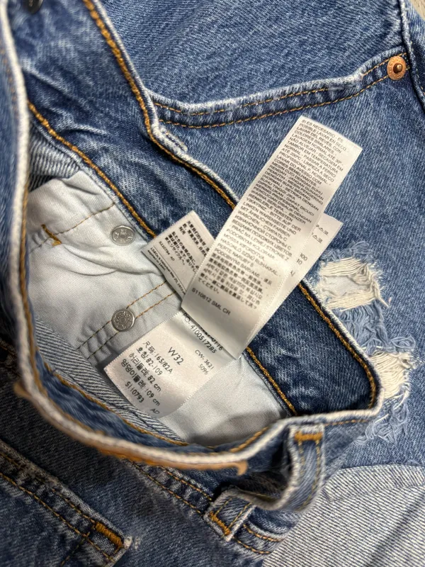 Levi Strauss 501 denim shorts - Image 5