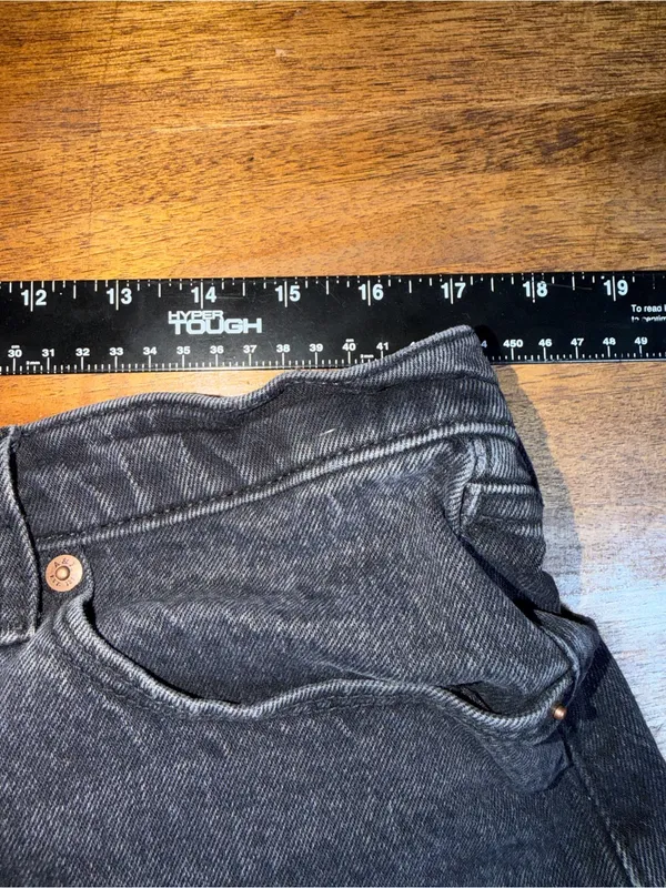 Abercrombie & Fitch Set of 2 High Rise‎ Mom Shorts Cut Off Boho Plus Size 16 - Image 7