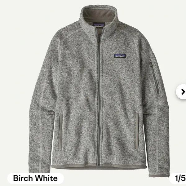 Patagonia | Women's Full Zip Fleece Jacket Gray Heather Better Sweater, Size S/M - Image 9
