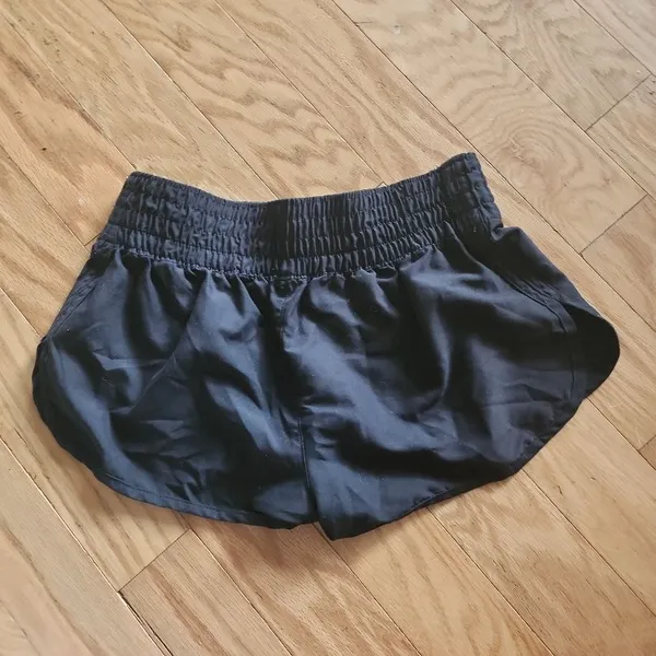 Womens‎ Shorts Black Size Small Athletic Elastic Waistband Sporty Casual - Image 3